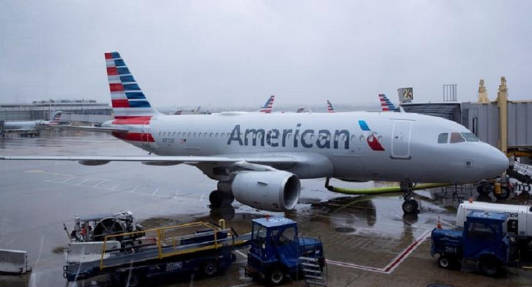 Avión de la aerolínea estadounidense American Airlines. EFE