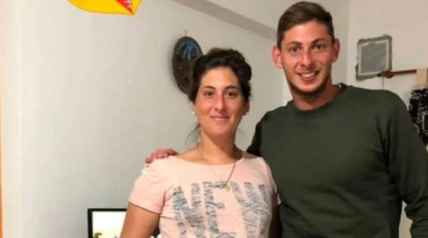 Romina Sala y Emiliano Sala