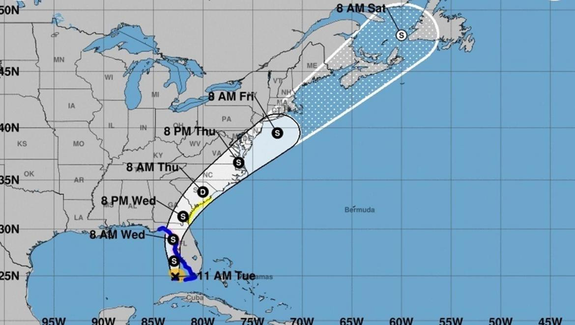 Tormenta tropical Elsa, EFE