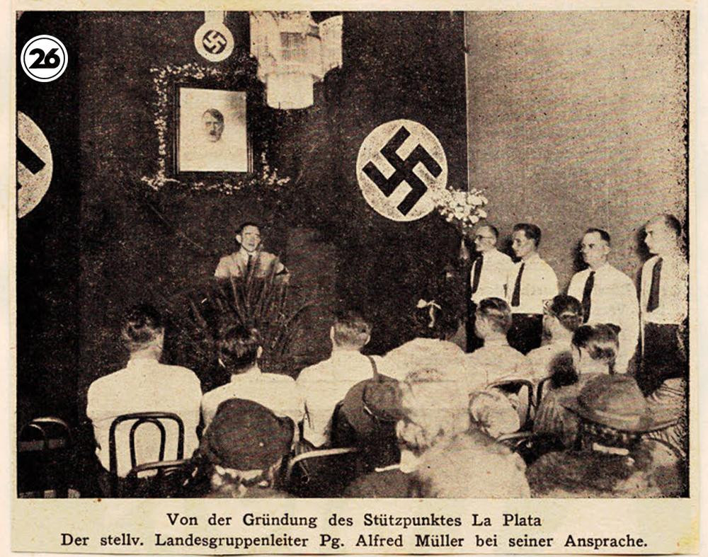 Actividades del Partido Nazi en Argentina, Revista Der Trommler, Archivo histórico Congreso de la Nación, Argentina.