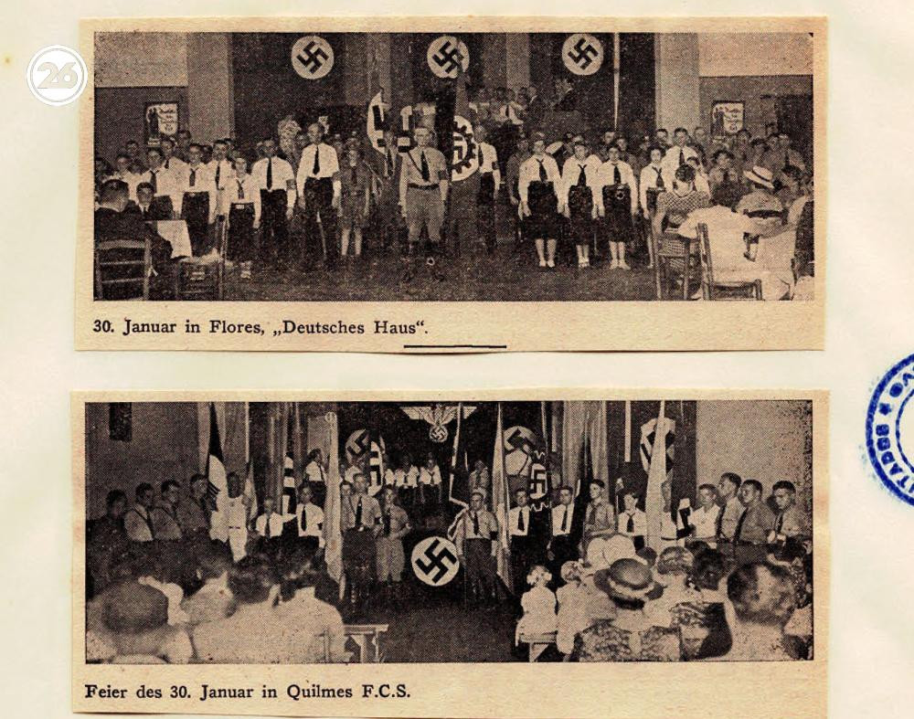 Actividades del Partido Nazi en Argentina, Revista Der Trommler, Archivo histórico Congreso de la Nación, Argentina.