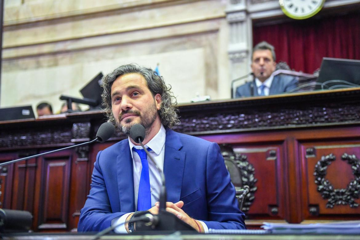 Informe de gestión de Santiago Cafiero en Diputados, AGENCIA NA