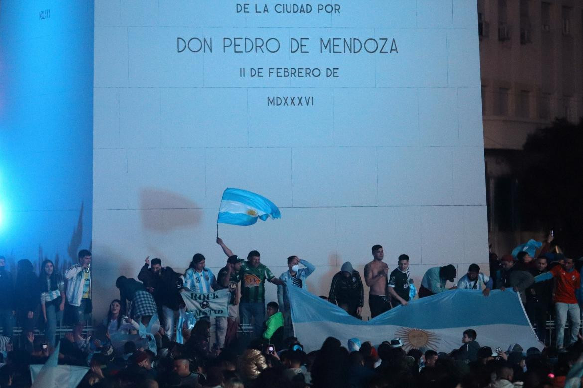 Festejos en el Obelisco, Copa América, Reuters