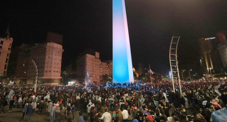 Festejos en el Obelisco, Copa América, Reuters