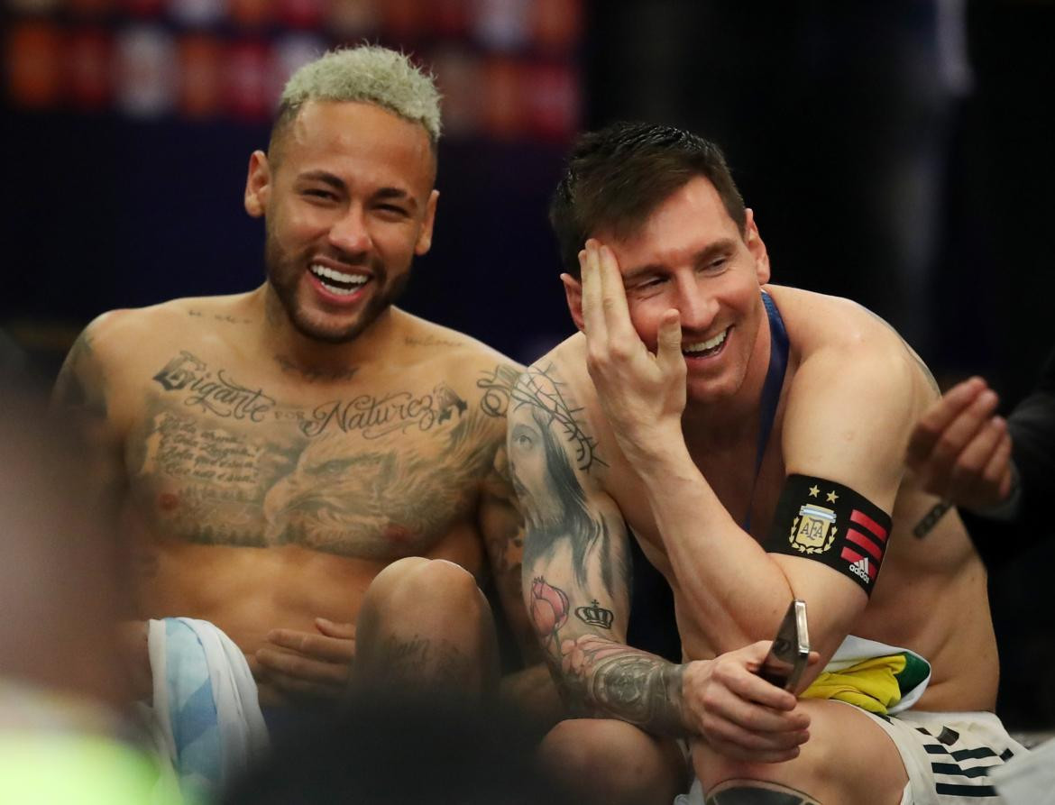 Messi y Neymar, Copa América, Reuters.