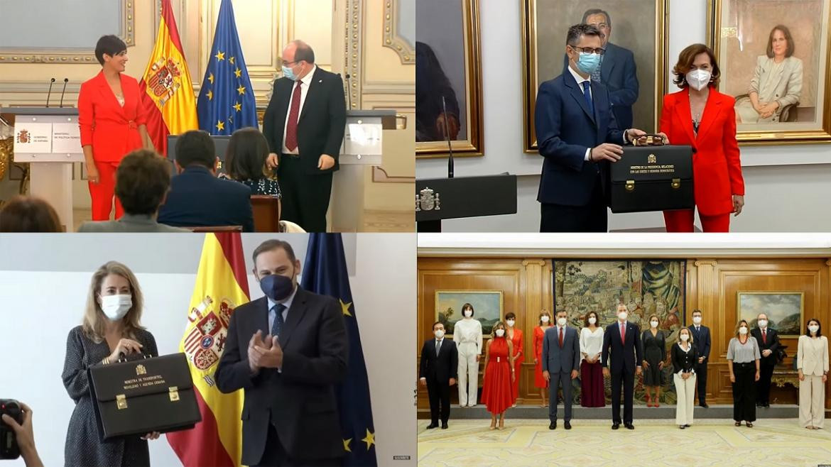 Cambios en el gabinete de España