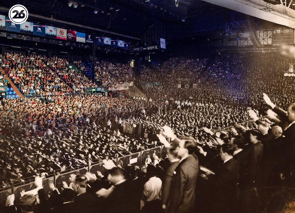 Los fantasmas del acto nazi en el Luna Park de Buenos Aires en 1938