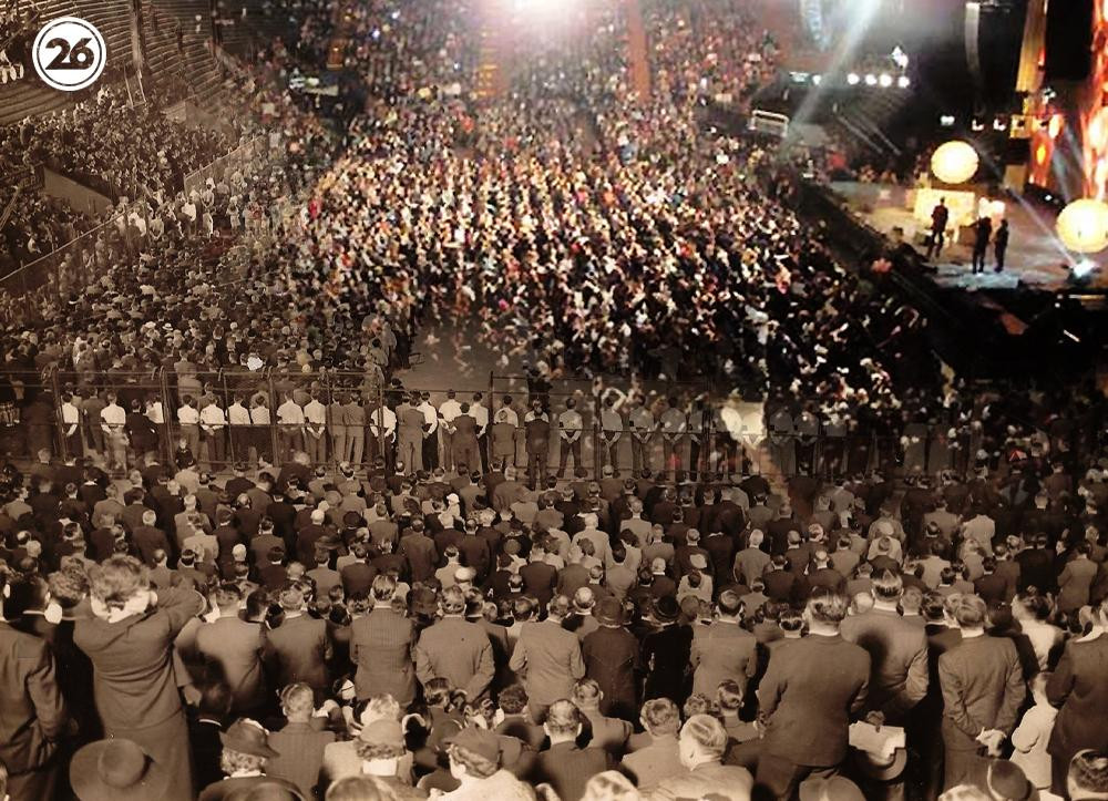 Los fantasmas del acto nazi en el Luna Park de Buenos Aires en 1938