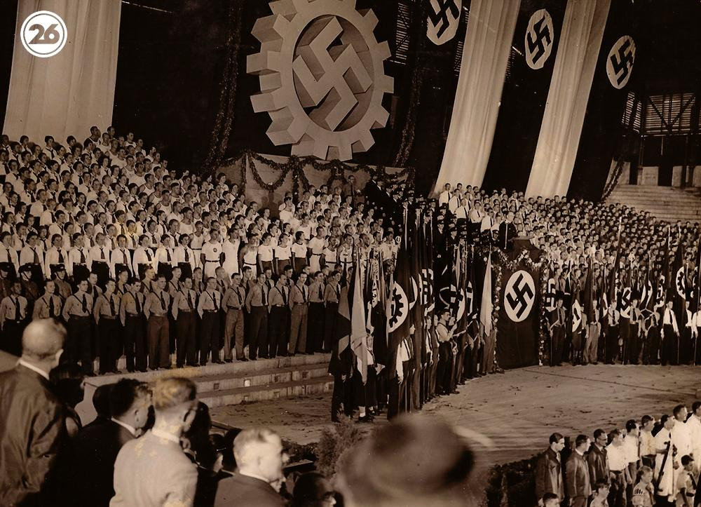 Los fantasmas del acto nazi en el Luna Park de Buenos Aires en 1938