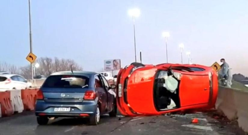 Choque en el acceso sudeste, NA