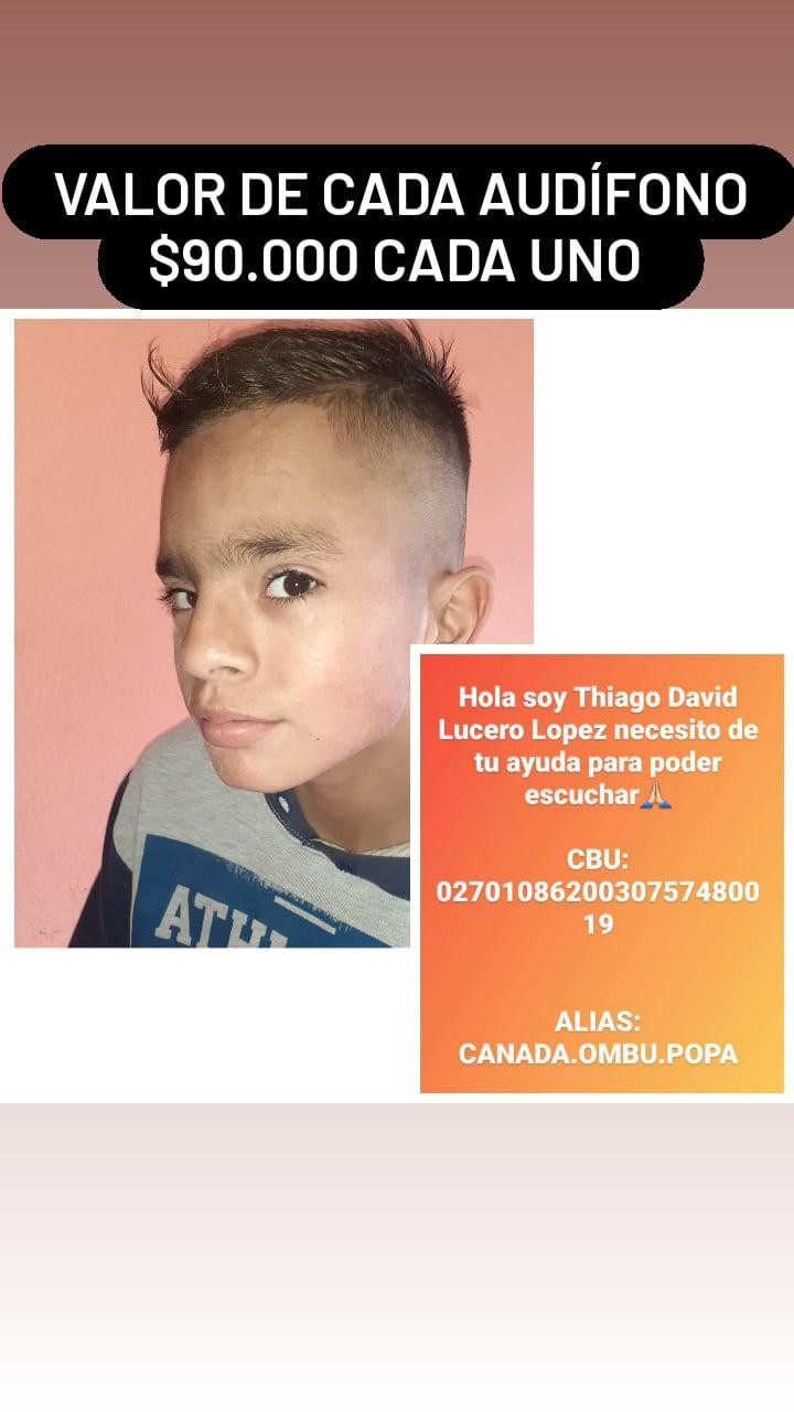 Thiago David Lucero López