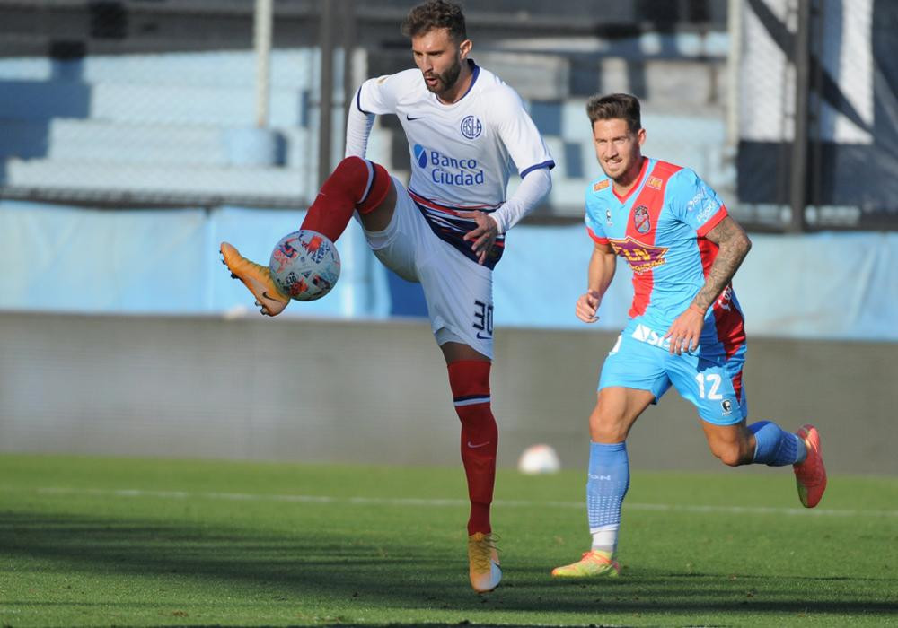 Arsenal vs. San Lorenzo, fútbol argentino, Foto Twitter SL	