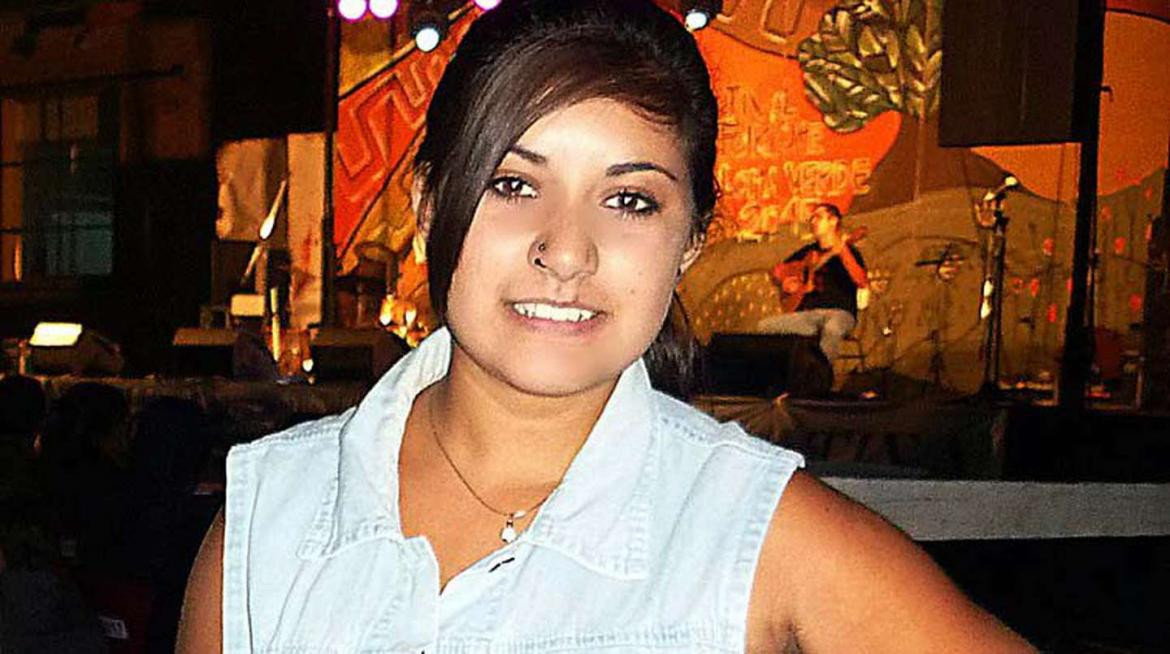 Camila Katherine Cinalli, desaparecida en San Miguel del Monte