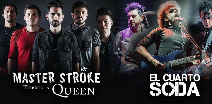 Master Stroke y El cuarto Soda se presentan juntos por primera vez