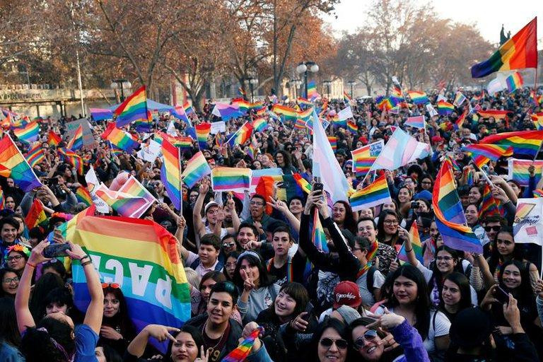 Marcha en Chile por el matrimonio igualitario, REUTERS