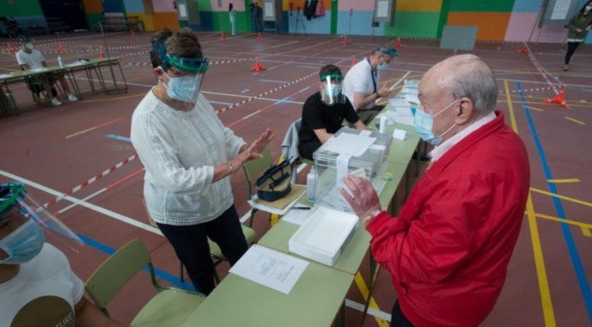 Elecciones 2021, medidas de higiene y protección para las autoridades de mesa, NA