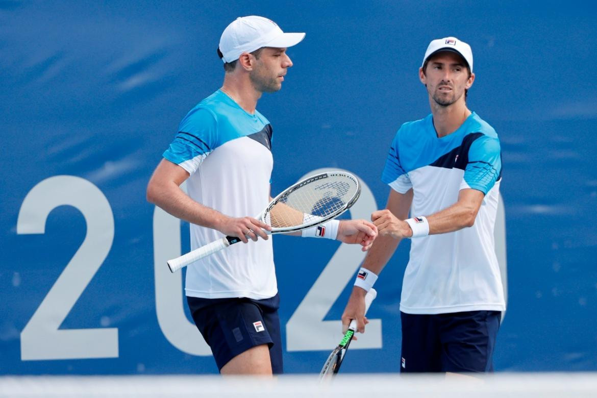 Argentina se quedó sin doblistas en el cuadro masculino del tenis olímpico