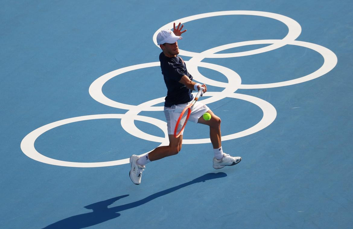 Diego Schwartzman, Tenis en Tokio 2020, Reuters