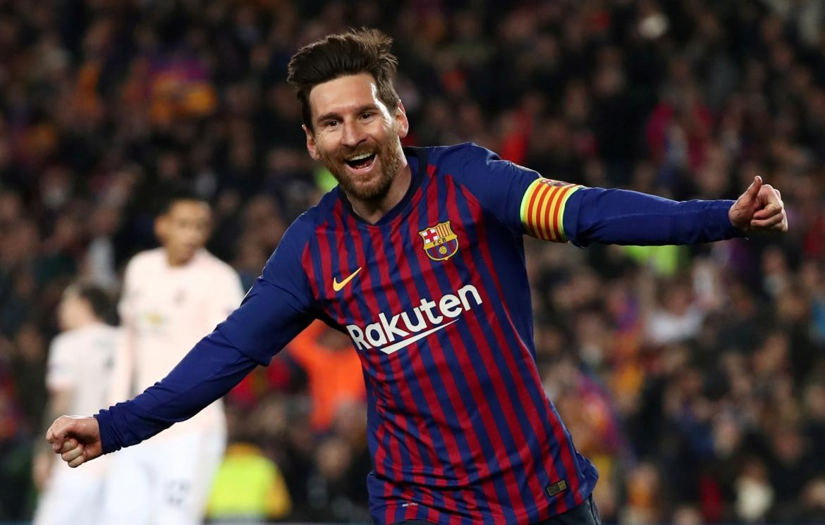 Gol de Messi en el Barcelona, AGENCIA REUTERS