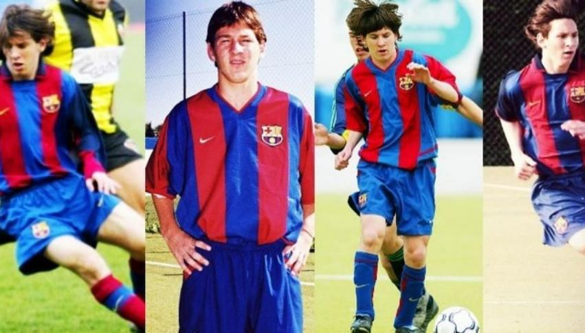 Lionel Messi en el Barcelona