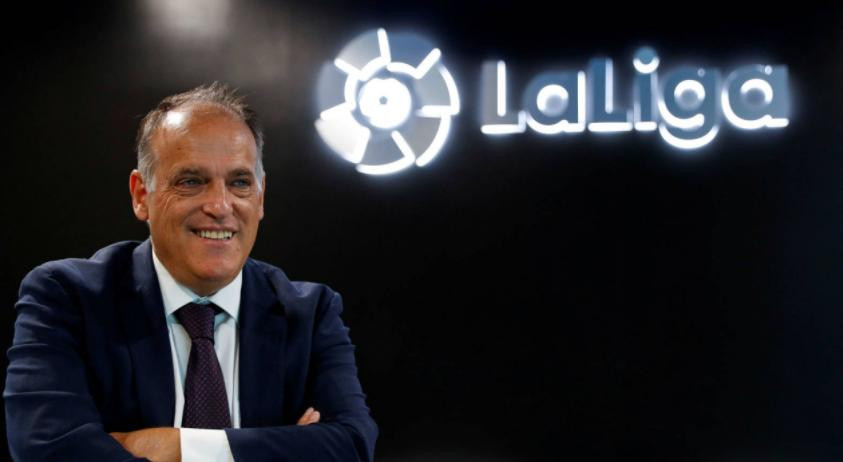 Presidente de LaLiga de España Javier Tebas, NA