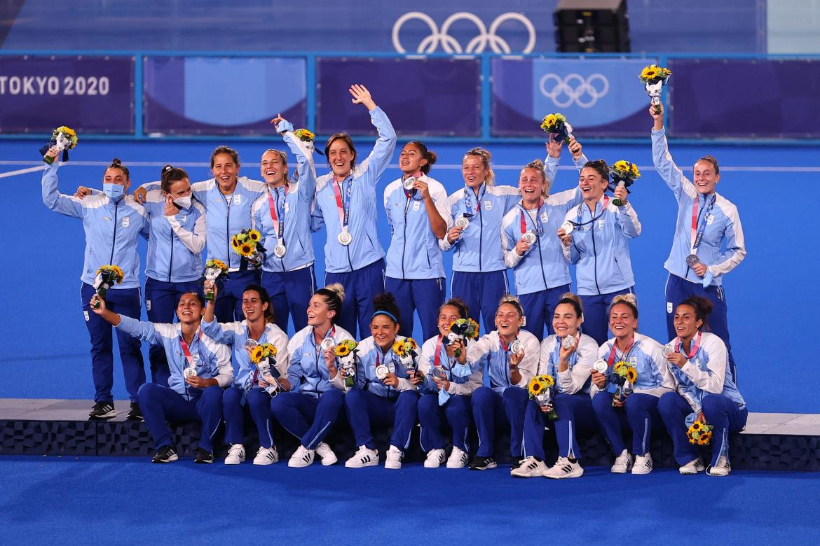 Las Leonas, medalla de plata en los Juegos Olímpicos de Tokio 2020, REUTERS