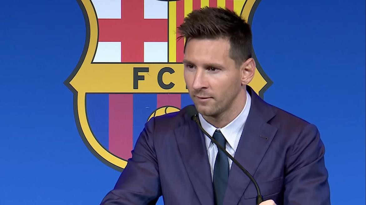 Lionel Messi en el Barcelona