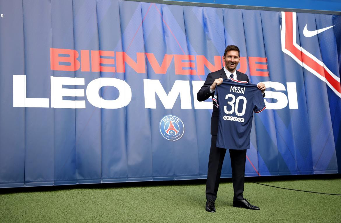 Presentación oficial de Lionel Messi, PSG, Reuters