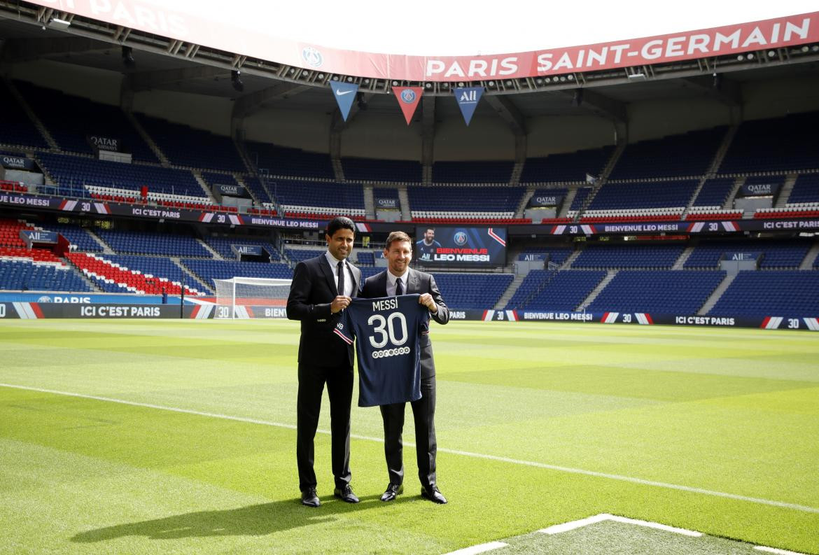 Presentación oficial de Lionel Messi, PSG, Reuters