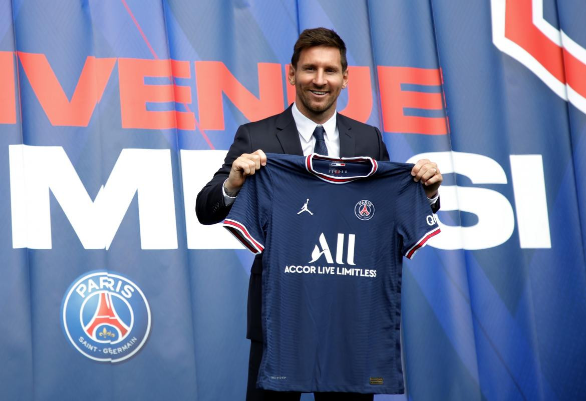 Presentación oficial de Lionel Messi, PSG, Reuters