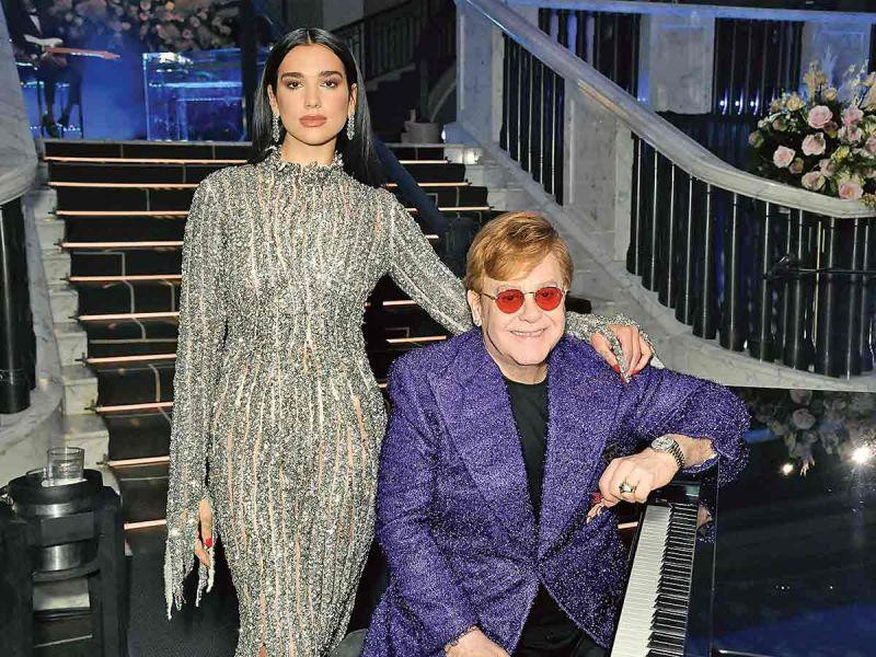 Elton John y Dua Lipa lanzan juntos el tema 