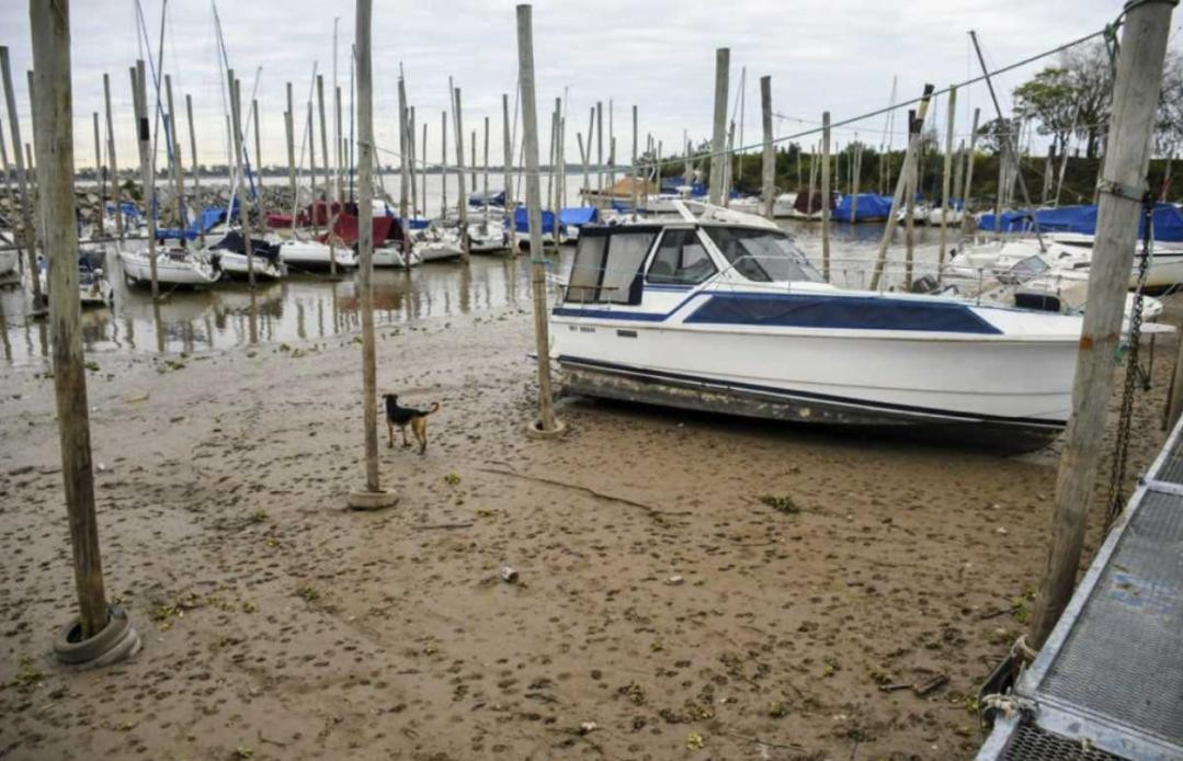 Histórica bajante del Río Paraná, NA