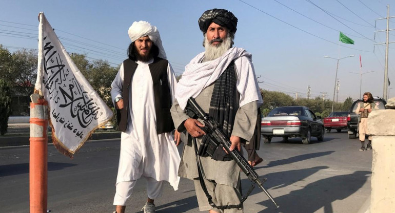 Talibanes controlan la ciudad de Kabul, en Afganistán