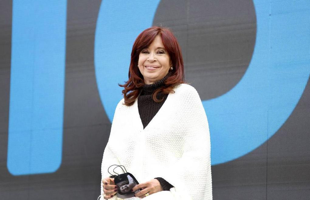 Cristina Fernández de Kirchner, vice presidenta de la Nación, Foto: NA.