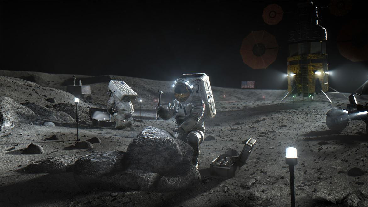 Misión Artemis para llegar a la Luna, Ilustración: NASA