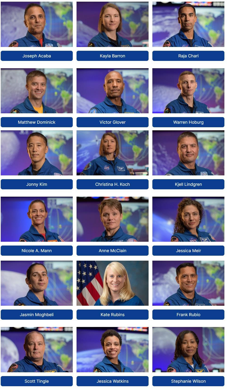 Candidatos para ir a la Luna, Misión Artemis, Foto: NASA