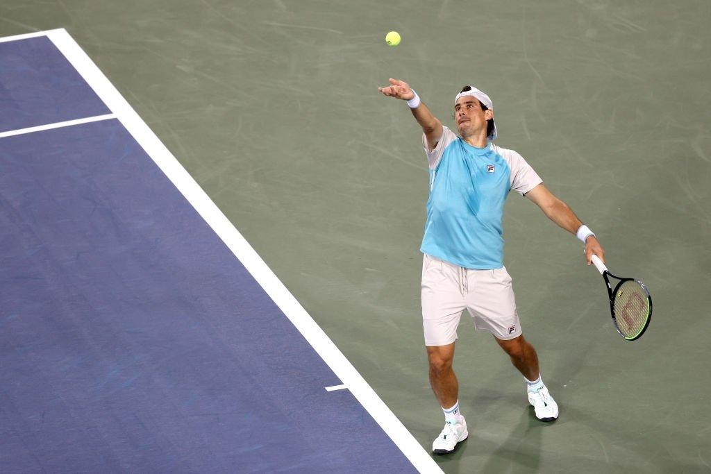 Guido Pella en el Masters 1000 de Cincinnati