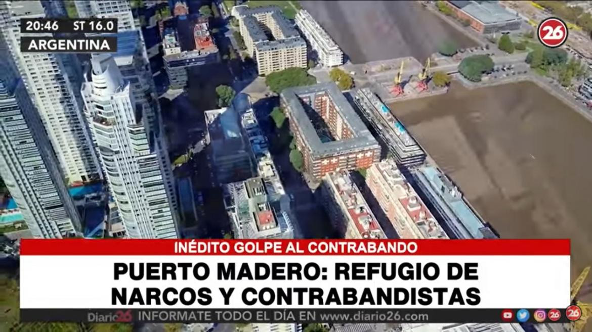 Puerto Madero: refugio de narcos y contrabandistas