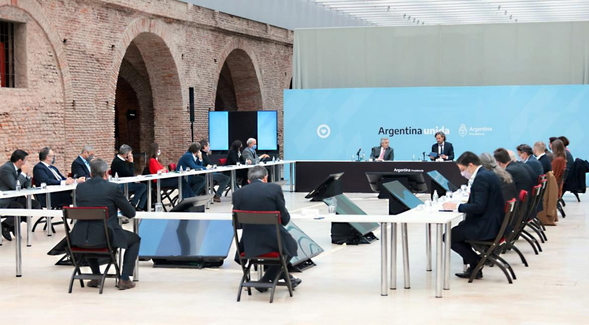 Reunión de Alberto Fernández con su Gabinete en Casa Rosada, AGENCIA NA