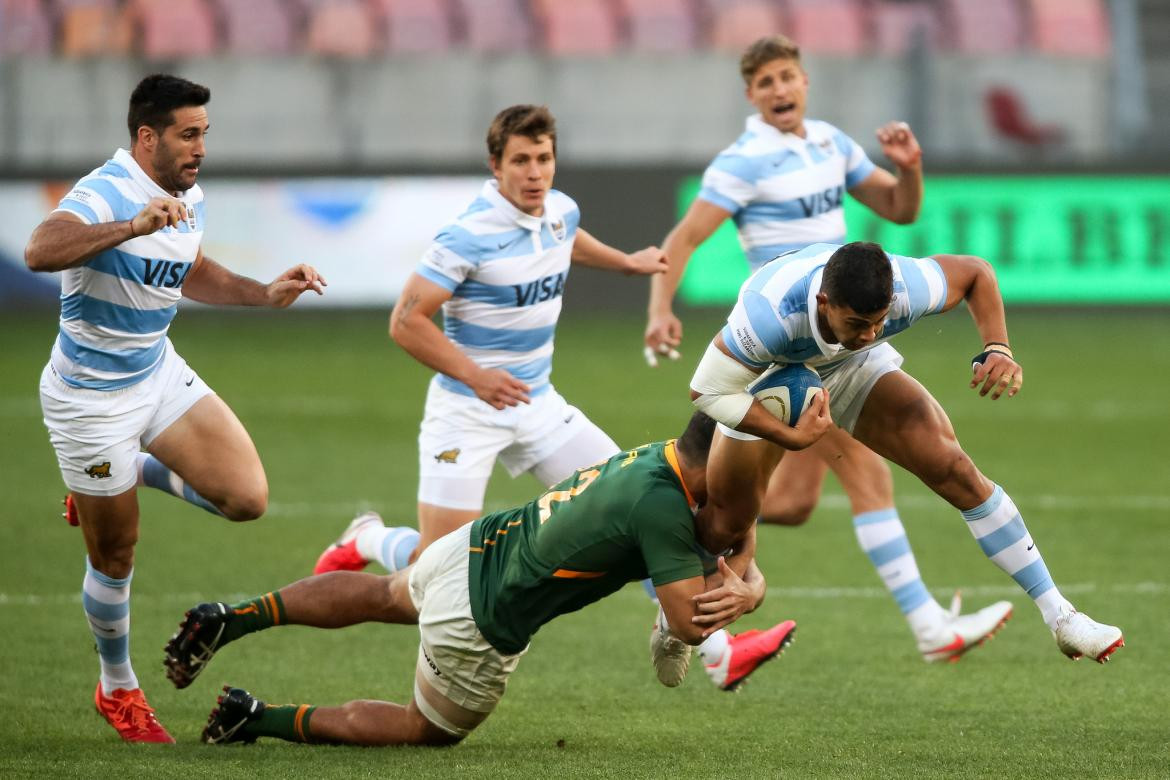 Los Pumas vs. Sudáfrica por el Rugby Championship, AGENCIA NA