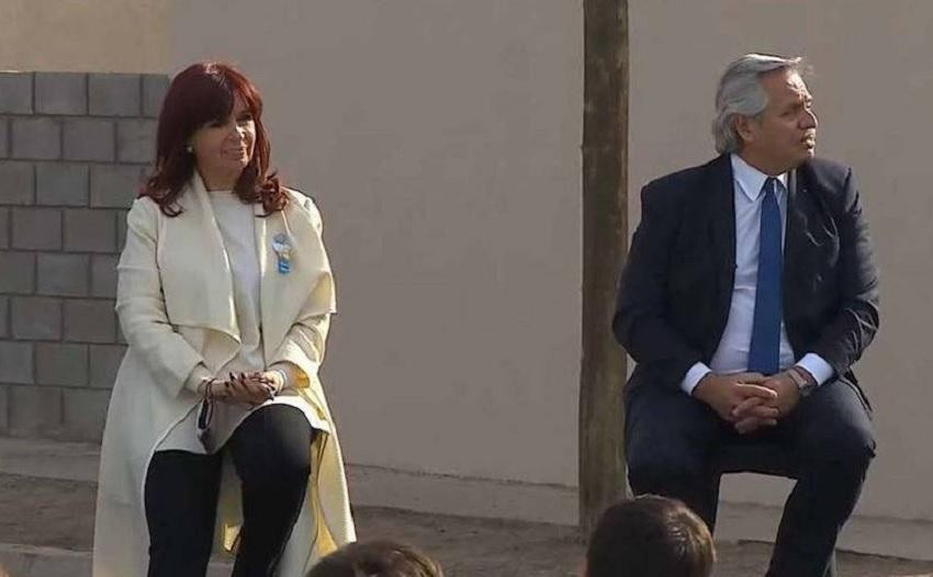 Cristina Kirchner y Alberto Fernández