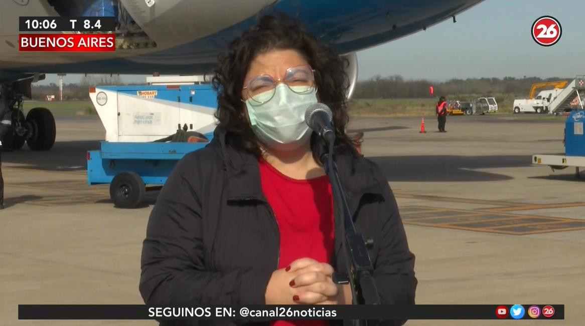 Carla Vizzotti, ministra de Salud de la Nación, Ministerio de Salud, CANAL 26