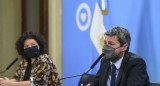 Carla Vizzotti y Matías Lammens, foto NA