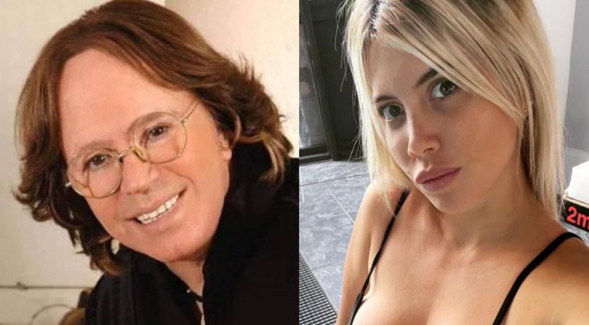 Miguel Romano y Wanda Nara, foto NA