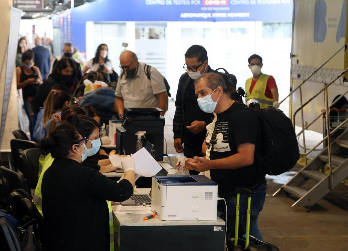 Aeropuerto, pandemia, foto NA