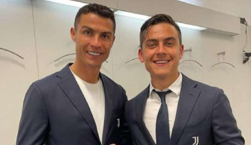 Cristiano Ronaldo y Paulo Dybala 