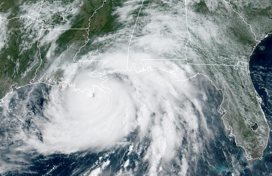 Huracán Ida, imagen satelital, Estados Unidos, Reuters