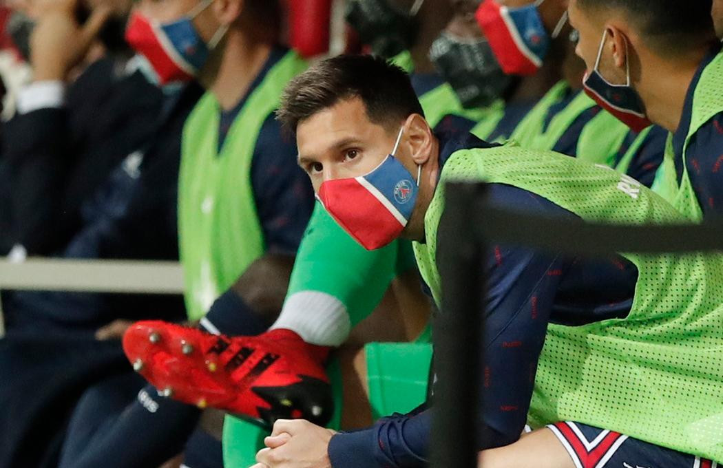 Lionel Messi, PSG, banco de suplentes, Reuters	