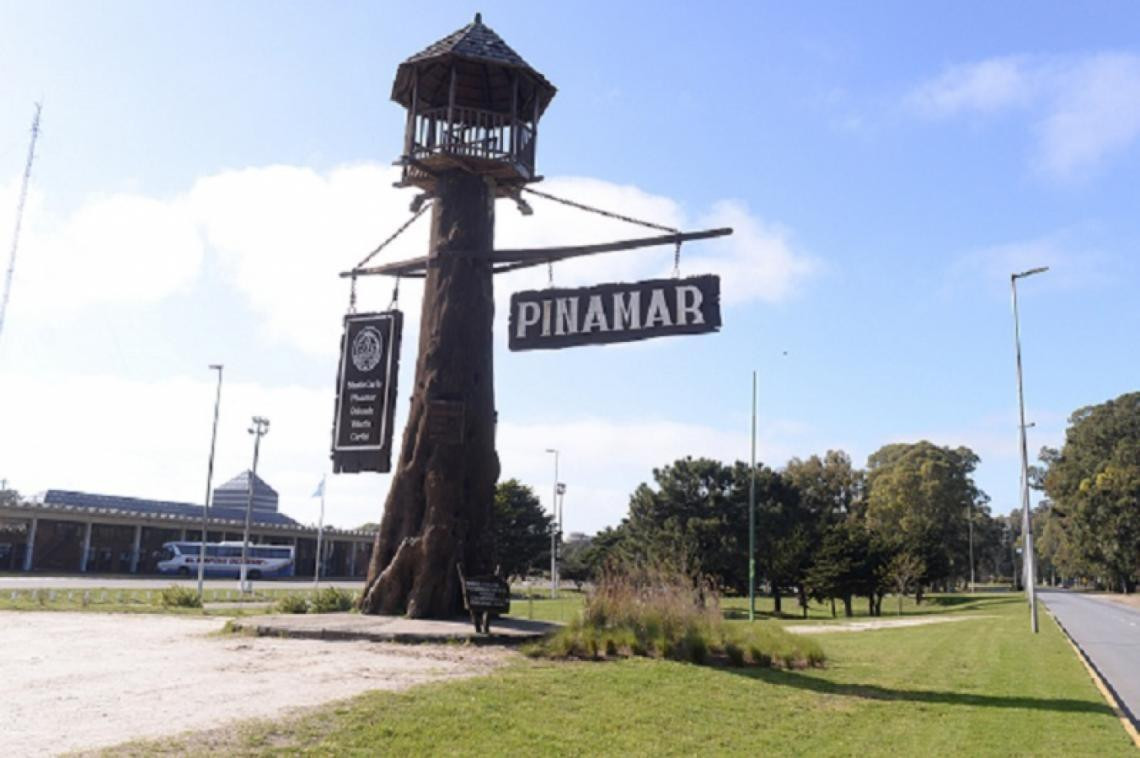 Ciudad de Pinamar, Costa Atlántica Argentina.