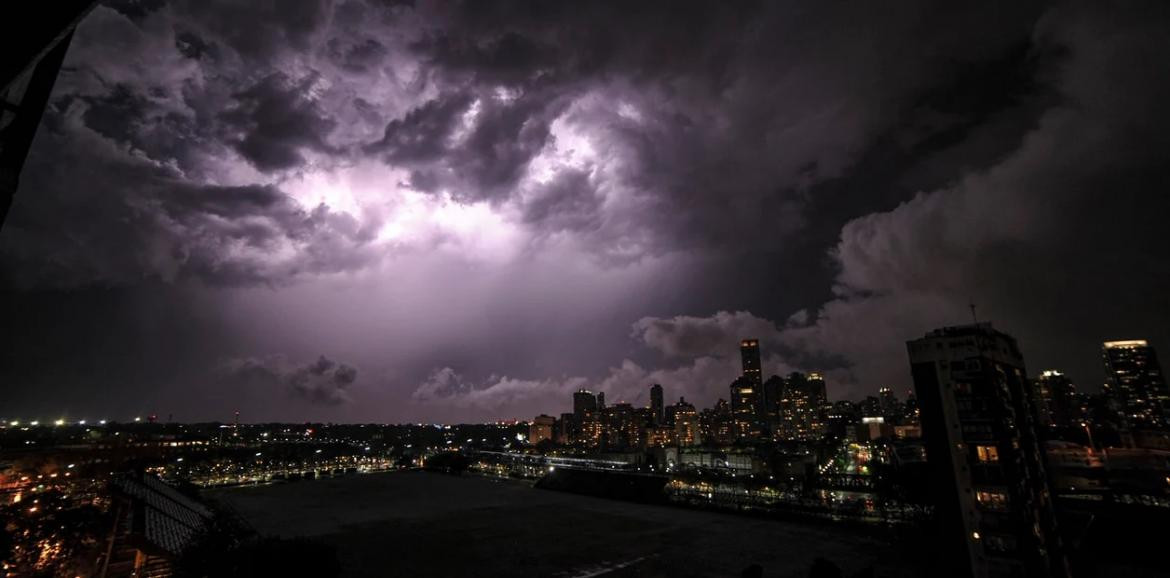 Tormenta en Buenos Aires